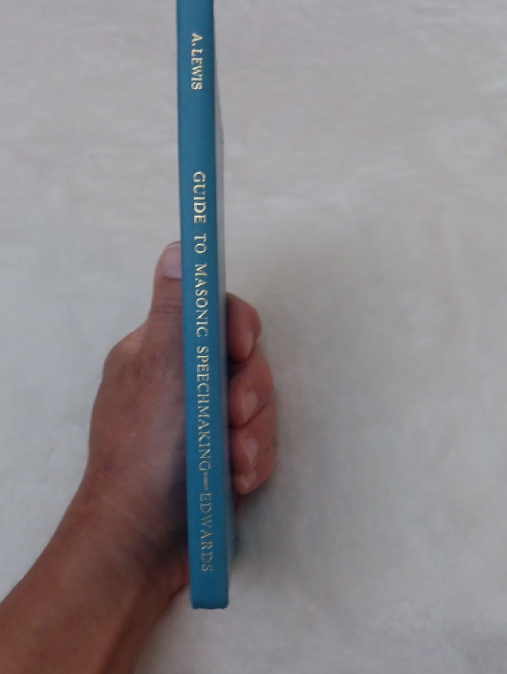 Guide to Masonic Speechmaking Hardcover Book - A. Lewis Edwards